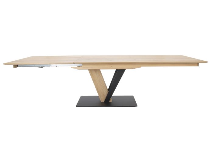 ET561-ARA Folding Leaf Wild Oak Light Soft Brushed Oiled Finish
