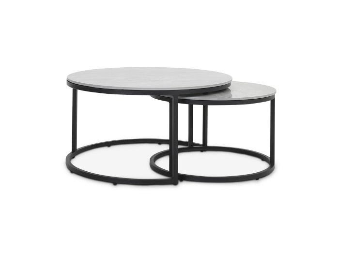 Kurve Nest of 2 coffee tables