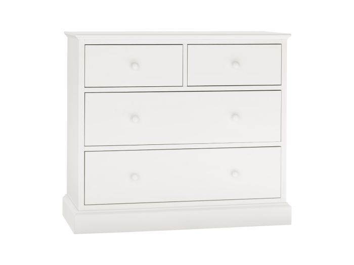 Heidi 2 + 2 drawer chest (white)