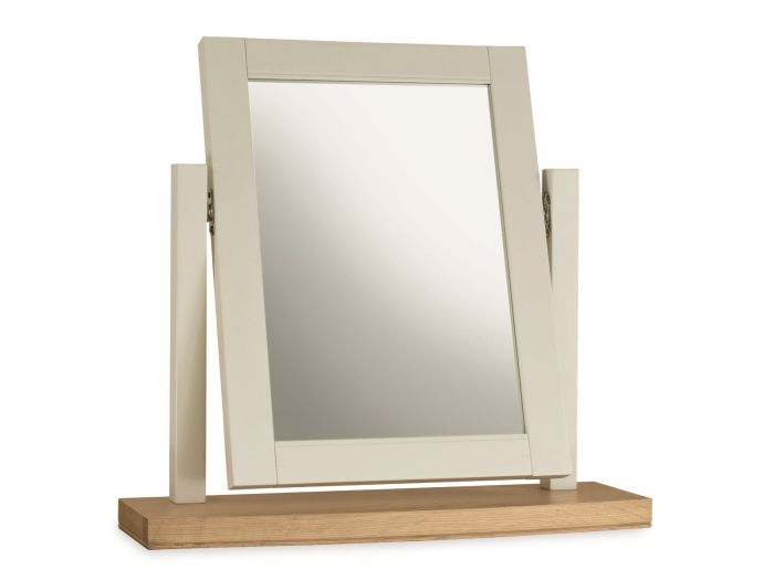 Cumbria (Bedroom) Vanity mirror (soft grey and pale oak)