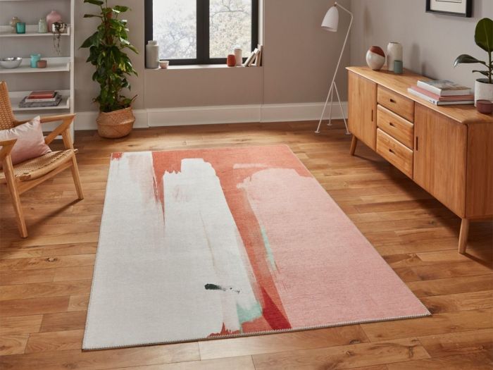 Michelle Collins Printed 150x230cm Rug Terra/Ivory