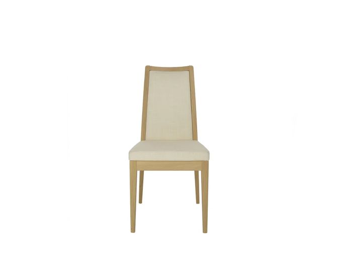 Romana Padded back dining chair Leather