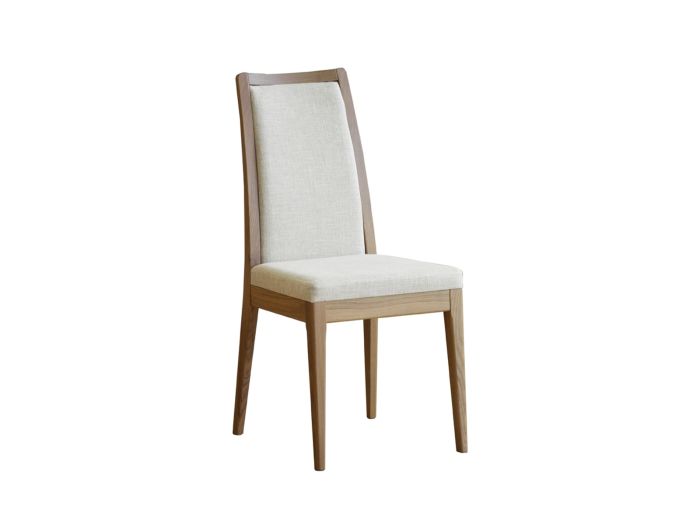 Romana Padded back dining chair Fabric C