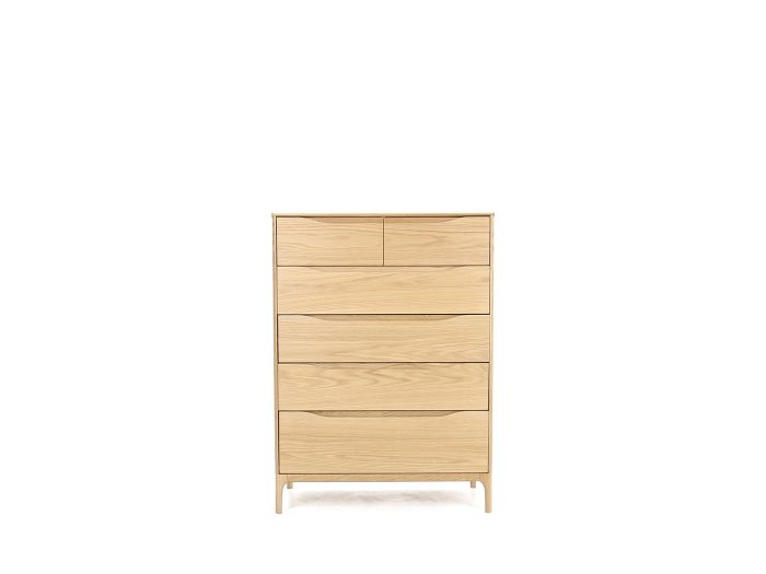 Rimini 6 drawer tall wide chest