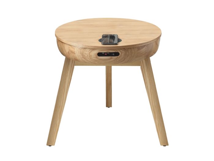 Apple Smart lamp table (Oak)