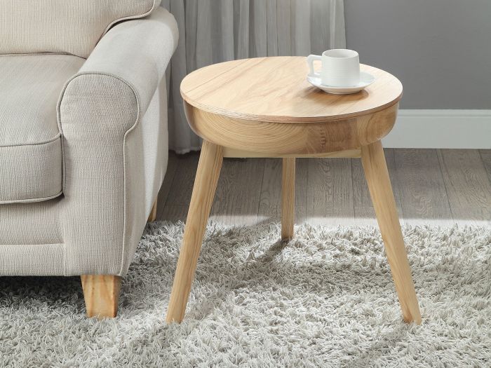 Apple Lamp table (Oak)