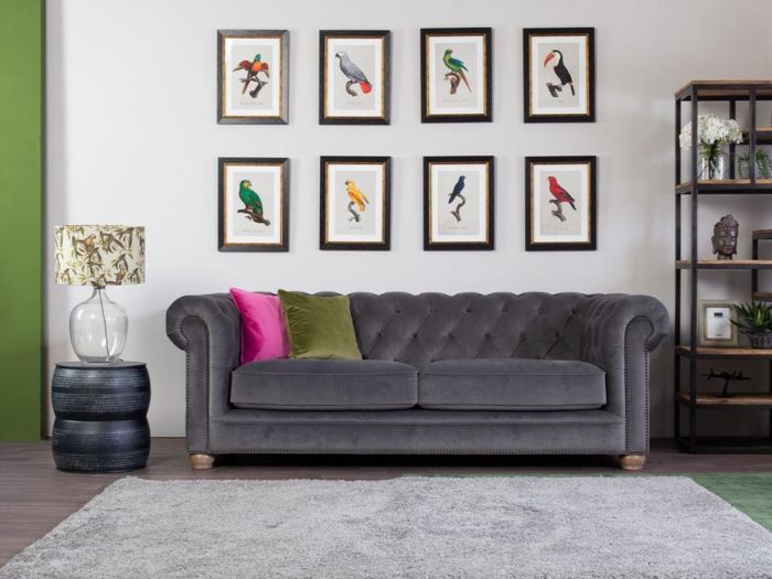 Warwick 3 seater sofa - type Lavish Fabric