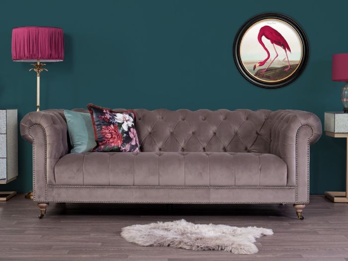 Bamburgh 3.5 seater sofa - type Fabric Lavish