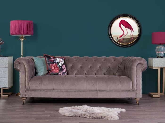 Bamburgh 3 seater sofa - type Fabric Lavish