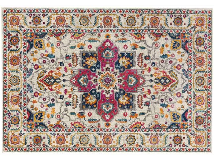 Nova 160x230cm Rug NV24 Persian White Multi