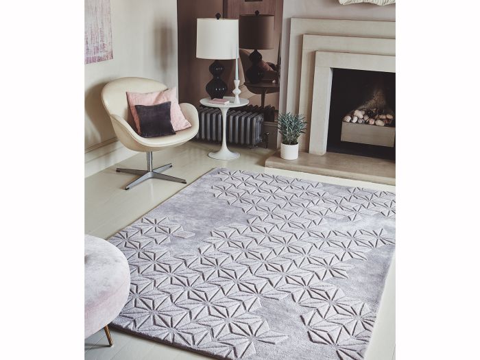 Starburst 120x170cm Rug Lilac
