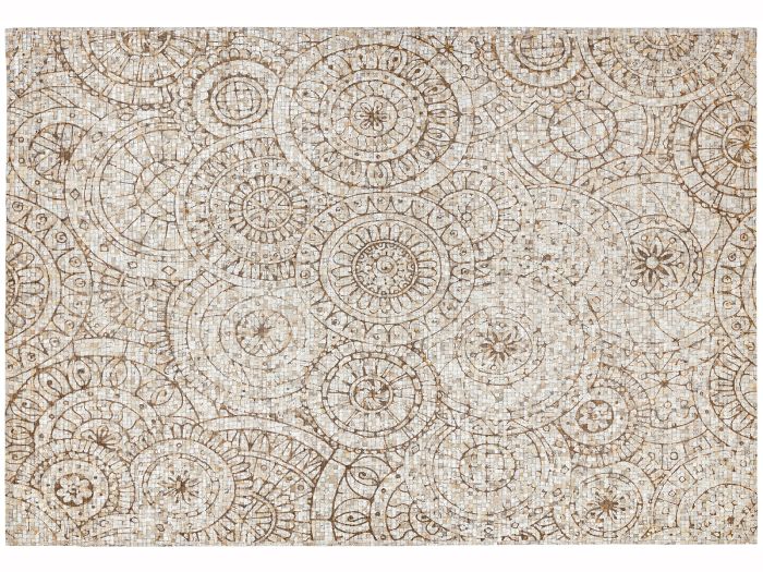 Xylo 160x230cm Cowhide Laser Mosaic