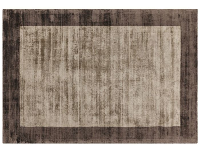 Blade Border 160x230cm Rug Choco Mocha