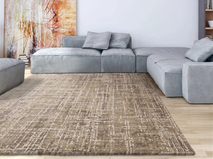 Kuza 160 x 230cm rug Abstract Beige