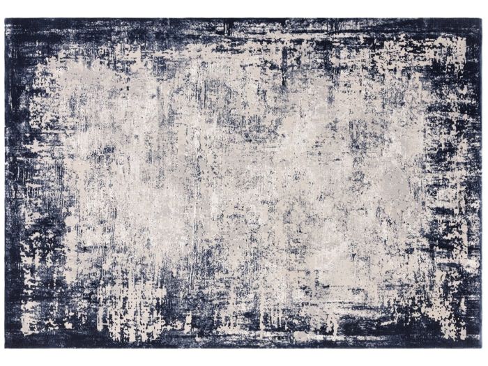 Kuza 160 x 230cm rug Border Navy