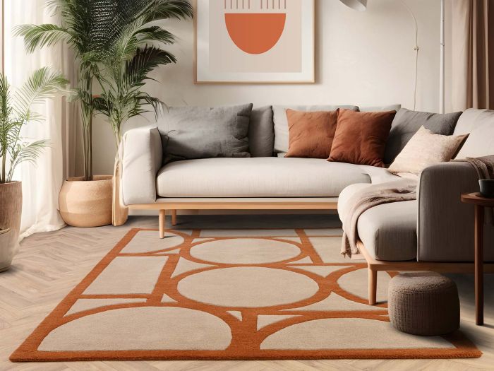 Metro 160x230cm Rug Rust