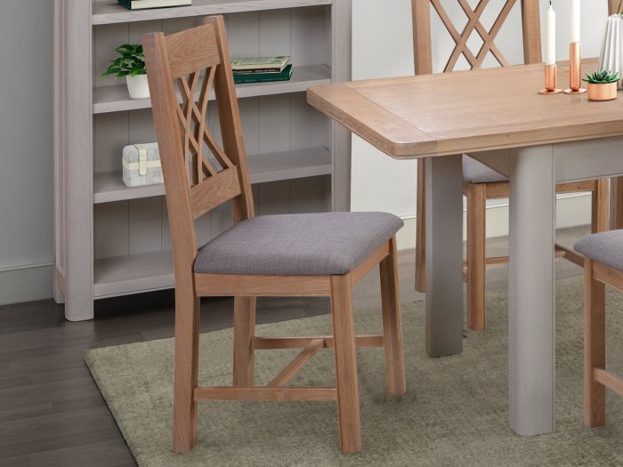 Stow Dining chair (cross back) (Painted)