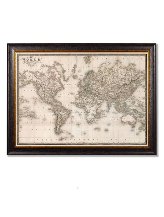 Pictures Map of the World (A1 Oxford)