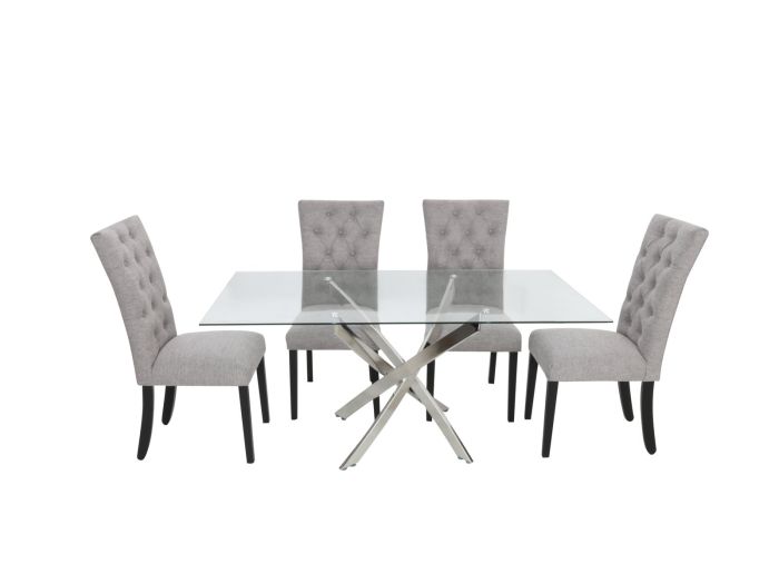 Lorraine Table + 4 chairs