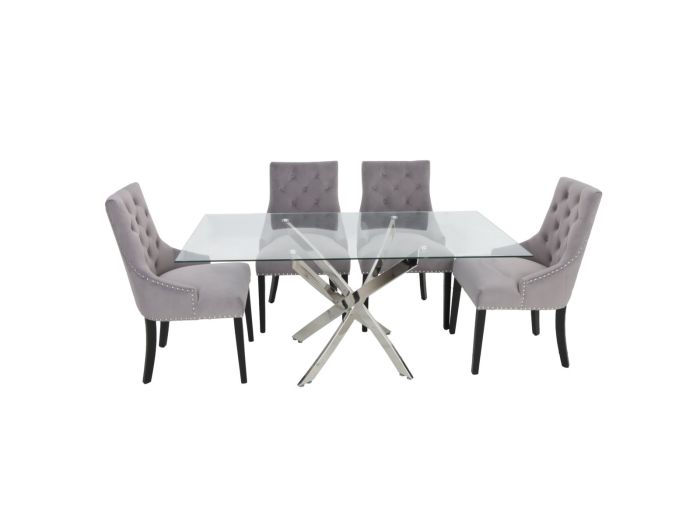 Lorraine Table + 4 chairs