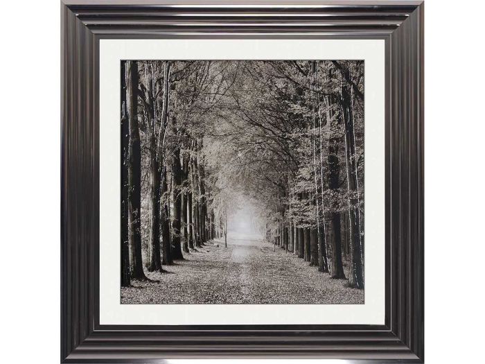 Wall Art Pathway (metallic) (75x75cm) (white mount)