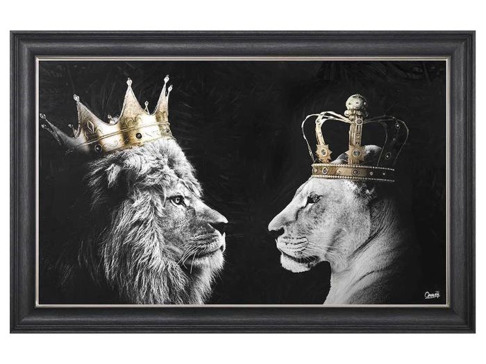 Wall Art Lion and Lioness
