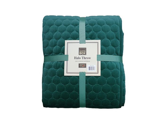 Hollyford 140 x 240cm Throw (Teal)