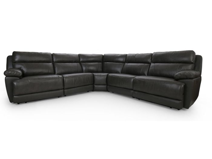 Emilia 5 piece corner sofa (2 x power recliners)