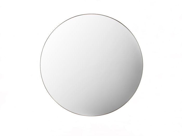 Laurel Champayne framed round mirror