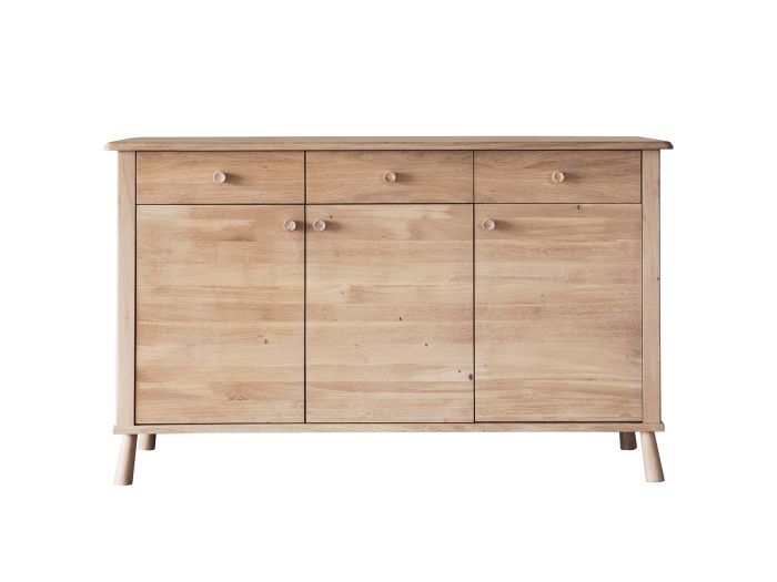 Nord 3 door 3 drawer sideboard (oak)