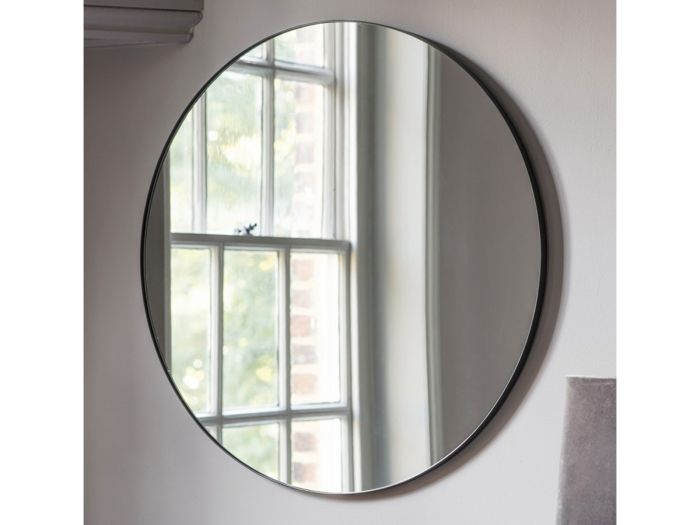 Bolan Round Mirror (Black)
