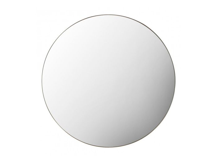 Bolan Round Mirror (Champayne)