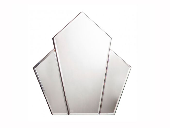Parnu Bronzed frame art deco style mirror