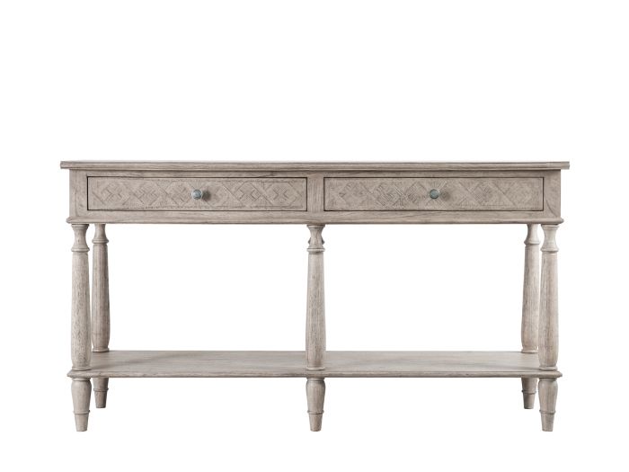 Grenadine 2 drawer console table