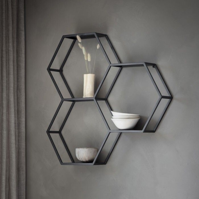 Zircon Metal wall storage unit