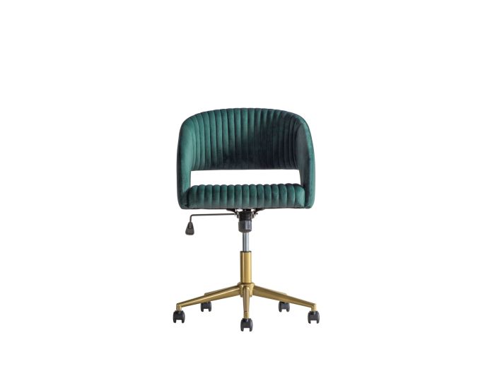 Murray Swivel chair (Green Velvet)