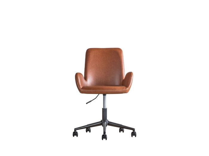 Faraday Swivel chair (Black/Brown)