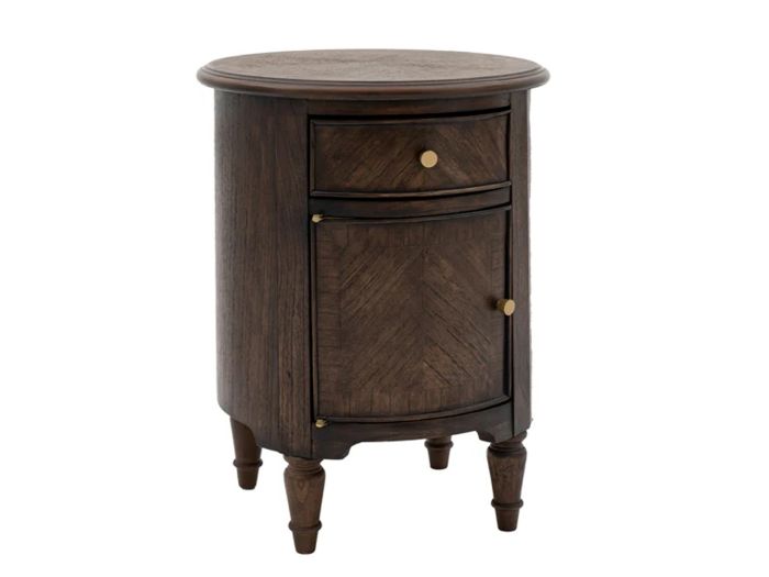 Shipton Drum side table