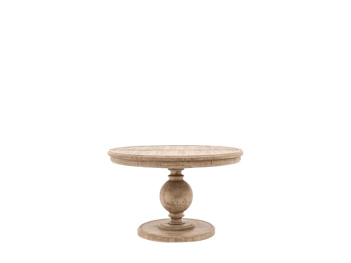 Bowden Round extending dining table