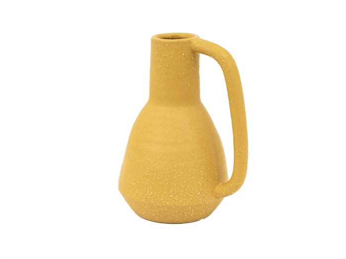 Ojal Ceramic vase Mustard