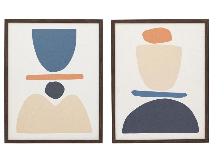 Balance Framed art (set of 2)