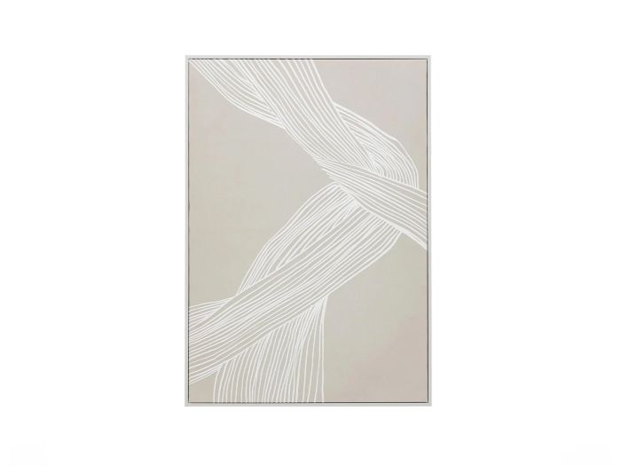 Entangled Framed canvas