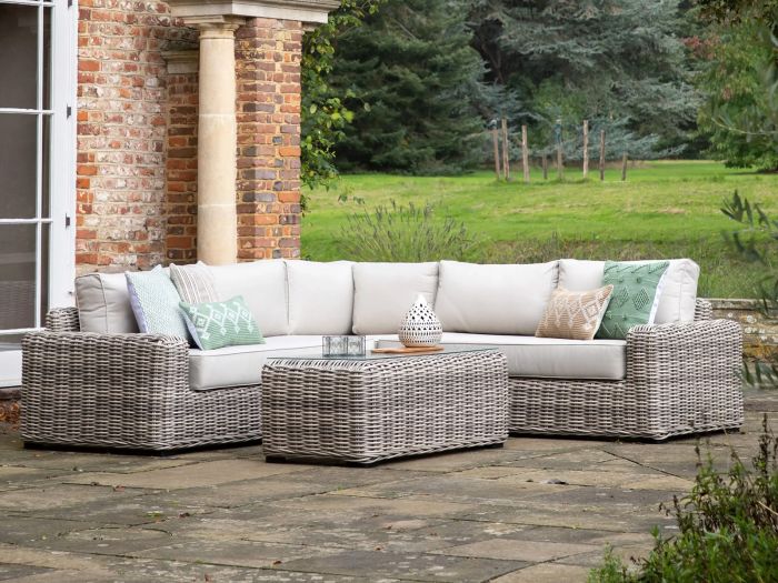 Lauro Corner lounge set (Natural)