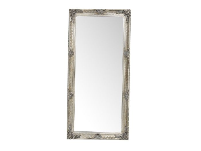 Buckingham Leaner Mirror Silver
