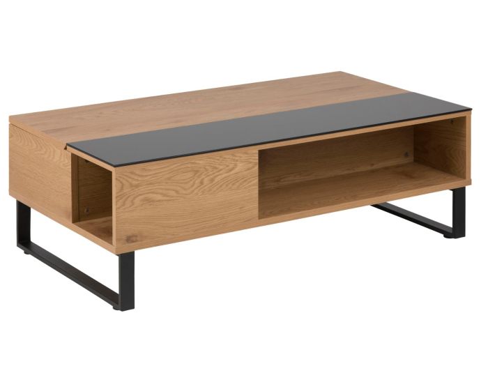 Ascenseur Lift coffee table (oak/black)