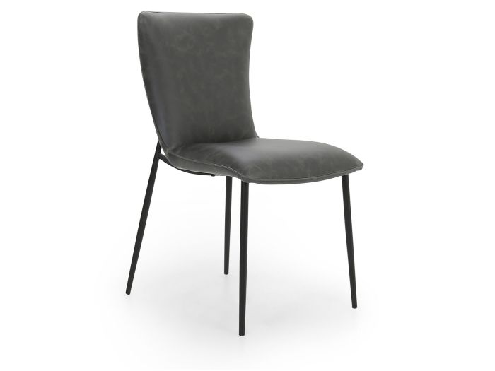 Isla Dining chair (grey pu)