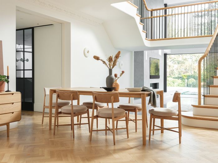 Flora Dining chair (Grey)