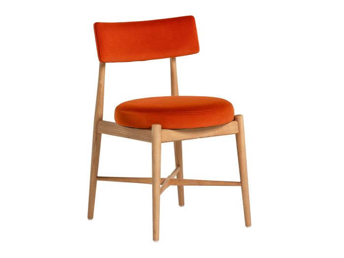 Flora Dining chair (Orange)