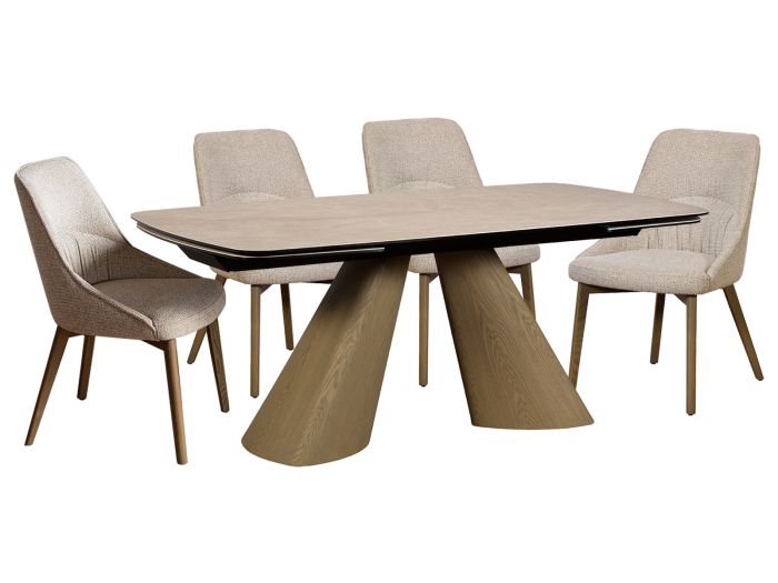 Biscay Table + 4 chairs