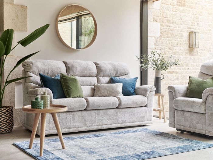 Malvern 17 3 Seater Sofa (Static) - type B (Fabric)